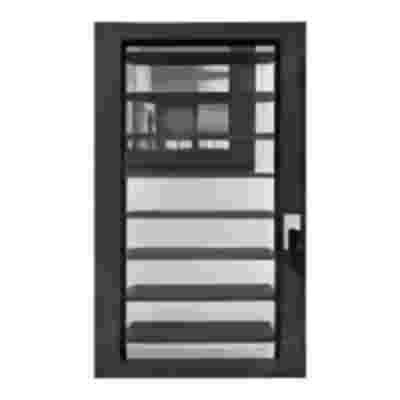 Full Aluminium Waterproof Kualitas Tinggi Desain Kuat Aluminium Kaca Louver Windows Jalousie Window