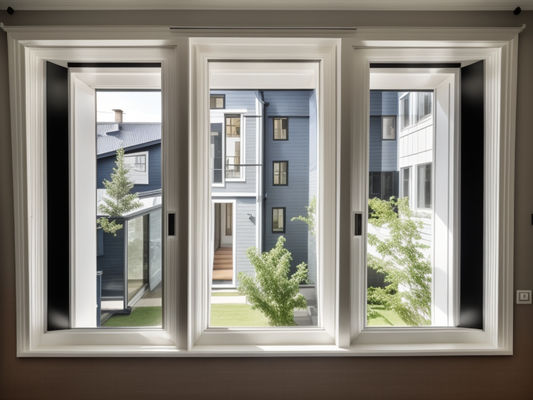 Customized Aluminium Jendela Sliding Frame isolasi ramping kontemporer
