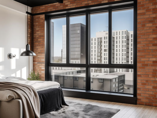 Customized Aluminium Sliding Sash Windows Soundproof Aluminium Slider Frame