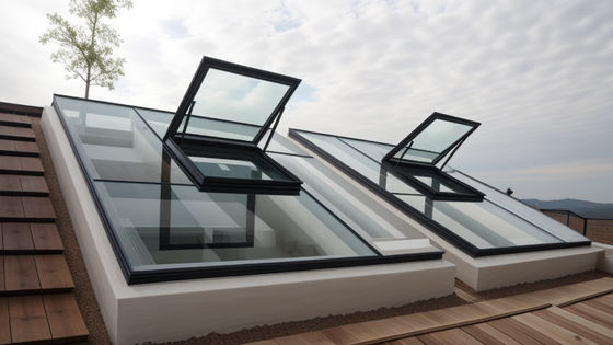 OEM / ODM Aluminium Top Hang Window Produsen Untuk Bangunan