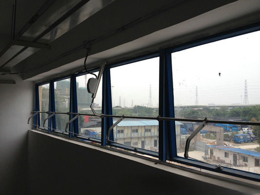 Rumah Aluminium Top Hang Window Waterproof Isolasi Termal