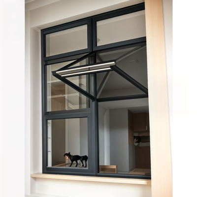 Contemporary Custom Bifold Windows Aluminium Glass Sliding Folding Window
