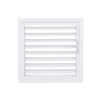 OEM / ODM Kamar Mandi Aluminium Luvered Windows Powder Coating Permukaan