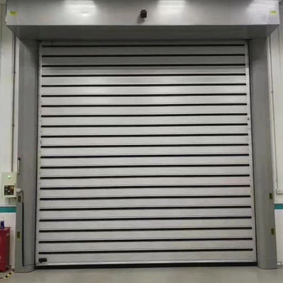 Modern Aluminium Shutter Pintu rangka Aluminium Roller Shutter tahan api
