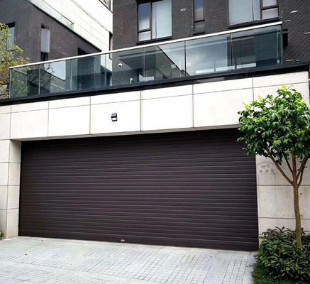 Custom Aluminium Roller Garage Pintu Soundproof Untuk Perumahan