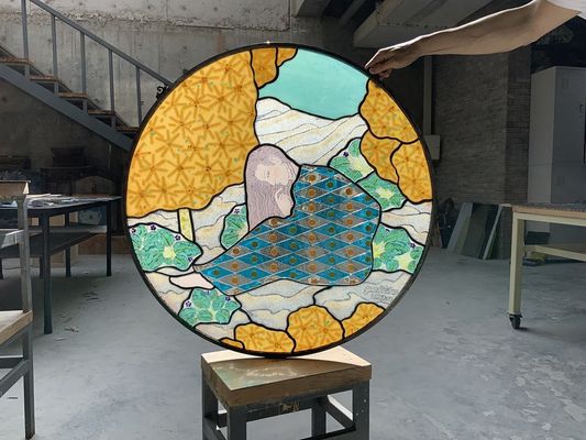 Lembar kaca enamel bening higienis Lapisan enamel vitreous Berbagai bentuk