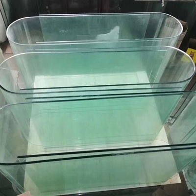 Panel enameling kaca patri kontemporer khusus dekoratif AAMA