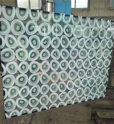 Panel kaca enamel yang dipanaskan Kaca jendela interior yang luar biasa