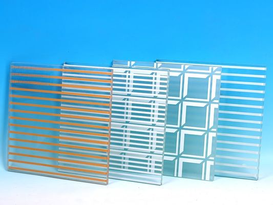 Teknik Kaca Tempered Panel kaca laminasi keamanan arsitektur dengan ketebalan 10-13mm untuk kinerja yang tahan lama