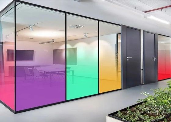Ketahanan tinggi dan perlindungan UV dalam Custom Cut Satin Glass Partitions untuk kebutuhan Anda